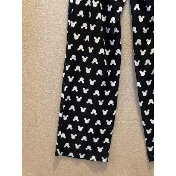 Disney Lounge Pants Women's Small Mickey Mouse Black - Picture 9 of 12